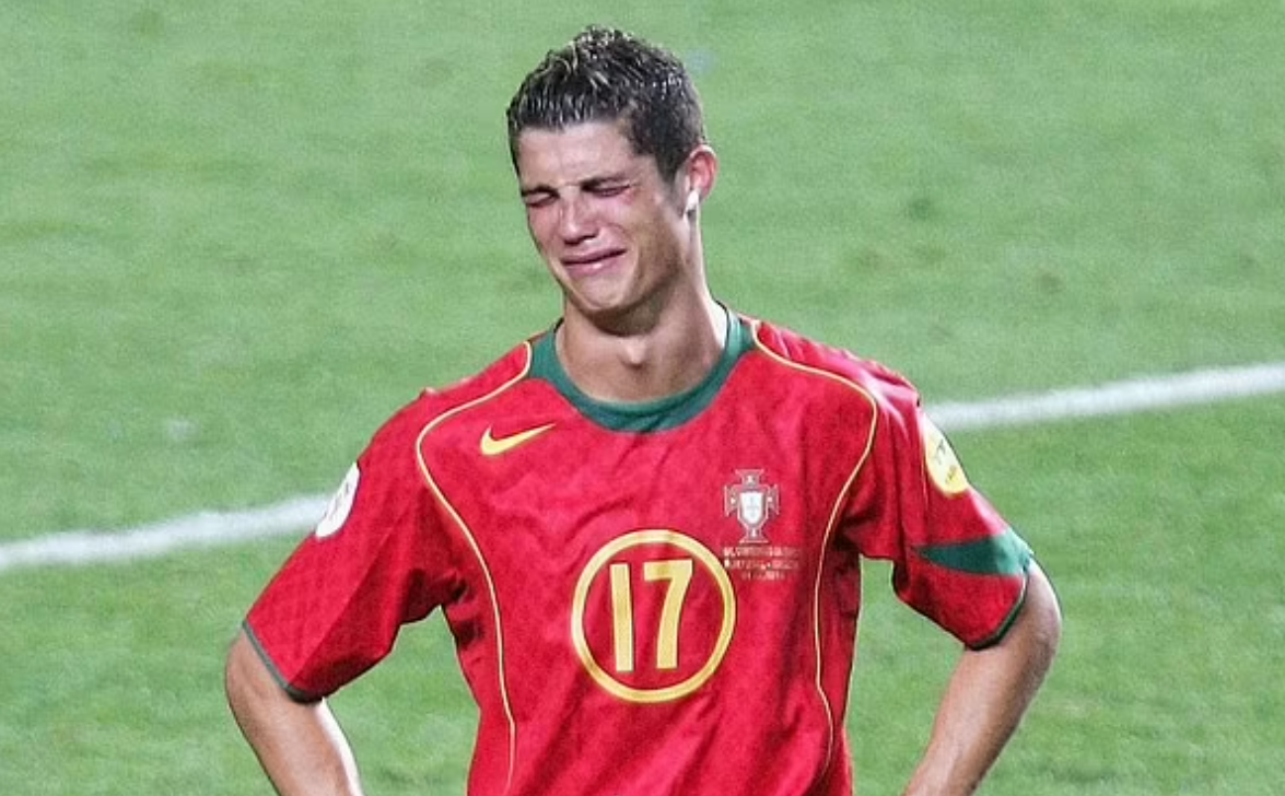 C罗、萨卡等球星曾在欧洲赛场落泪